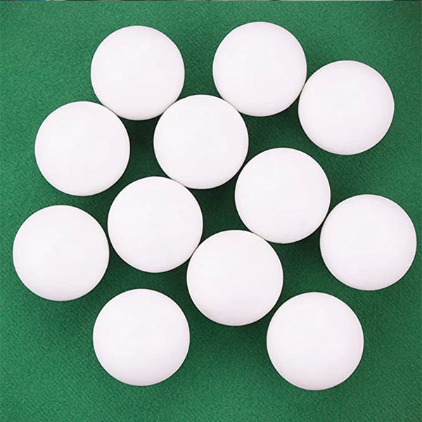 10pcs 36mm Table Soccer Foosballs Game Replacement Official Tabletop Game Football Balls White Mini Table Football Soccer Ball