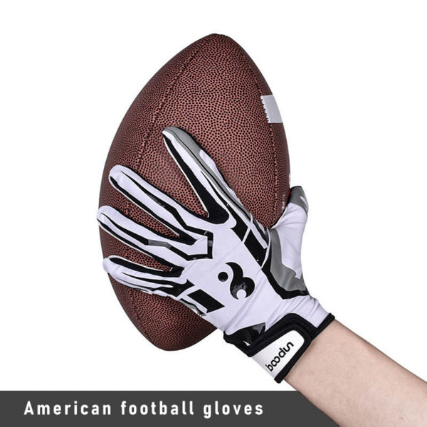 Adults Profession Sports Gloves Breathable Anti-slip American Football Baseball Gloves Full Finger Adjustable Wristband Gloves