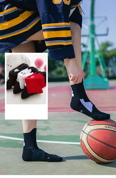 Brothock Professional deodorant basketball socks quick drying thick custom elite breathable sports socks towel bottom stockings