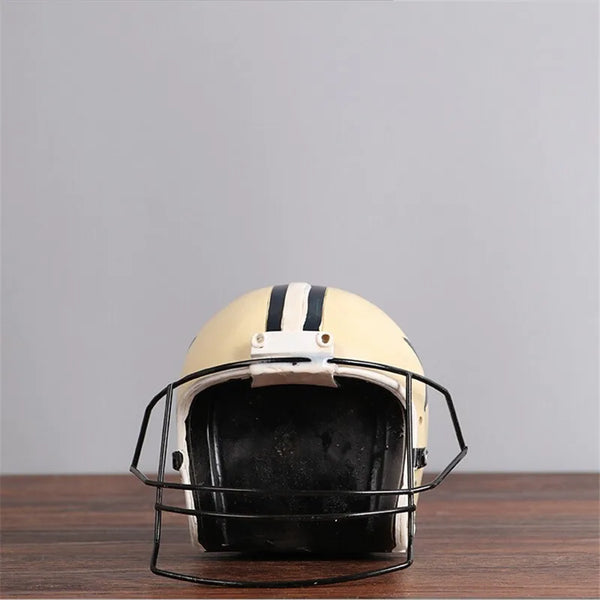 1 pcs 10*10*15cm American football ice hockey helmet Resin Crafts creative home decration ornaments