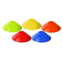 Set of 50 Agility Soccer Cones With Carry Bag Logo Disc And Holder For Training Football Kids Sports Field Cone Markers