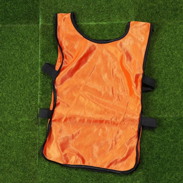 6pcs Kids Football Vest Breathable Pinnies Scrimmage Vest Sports Training Waistcoat Clothes For Basketball Cricket Soccer