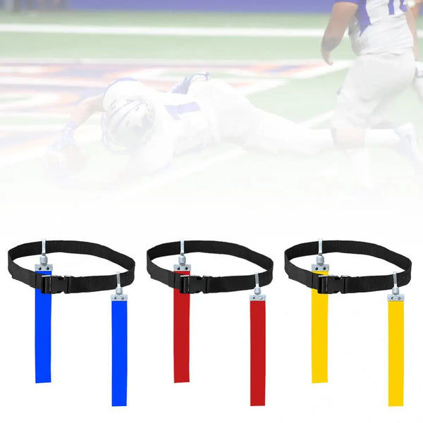 American Football Match Training Belt Adjustable Rugby Flag Tag Waist Strap