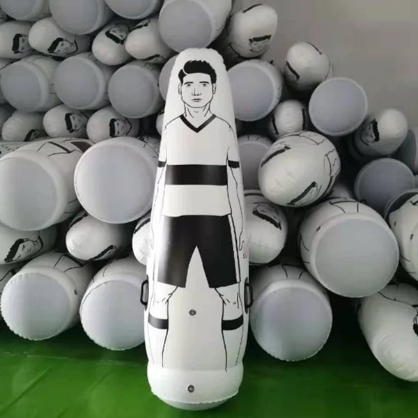 70 Inch White American Football Tackling Dummy Inflatable Football Dummy Goalkeeper mannequin inflatable football keeper dummy