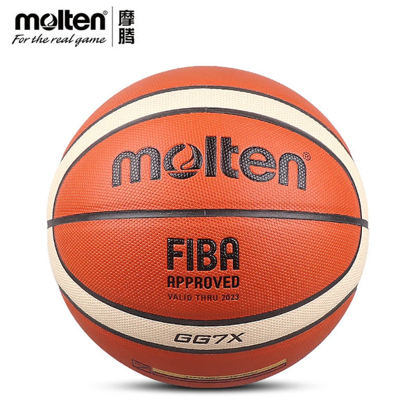 Molten Basketball Ball GG7X Official Size 7 PU Leather Outdoor Indoor Match Training Baloncesto