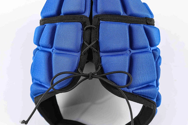 Children's Rugby Goalkeeper Soccer Keeper Helmet Padded Scrum Head Protector Soft Shell Football American Helmet Kids Sports