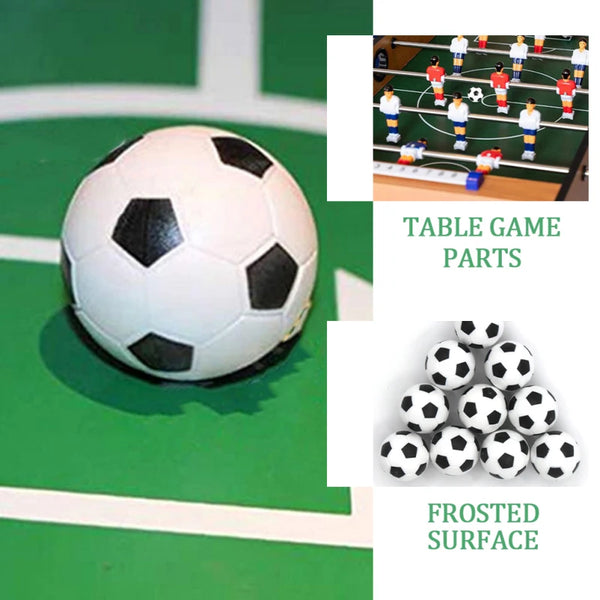 12pcs Mini Foosball Balls Table Foosball Soccer Replacement Footballs Table Soccer Balls