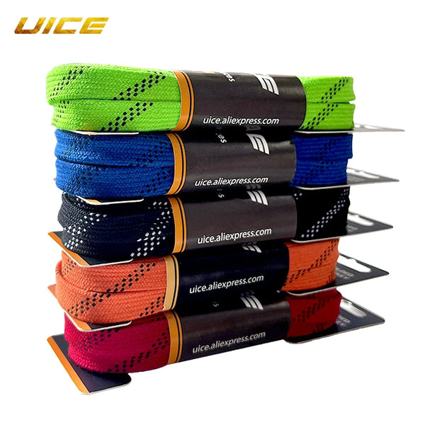 Skate Laces Dual Layer Braid 84/96/108/120in For Sports Roller Derby Skates Skates Boot Ice Hockey Skates Shoe Hockey Accessorie