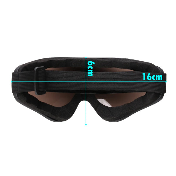 Winter Windproof Eyewear Glasses Dustproof Moto Cycling Lens Frame Ski Goggles Outdoor Sports Snowboard Transparent Glasses