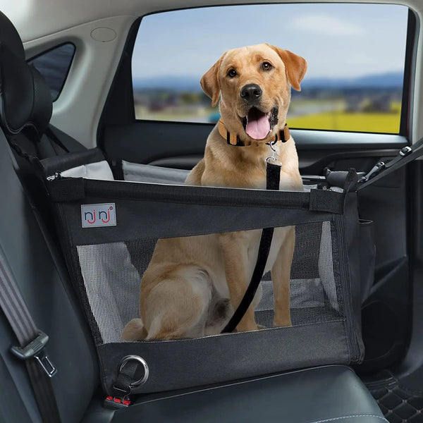 Car Pet Seat Stable Carriers Dog Accessories Safe Portable Puppy Travel Baskets Mesh Protector Waterproof Outdoor Pet Supplies