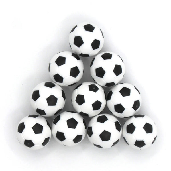 12pcs Mini Foosball Balls Table Foosball Soccer Replacement Footballs Table Soccer Balls