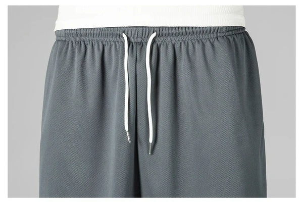 Men's Fitness Sport Shorts Quick Dry Breathable Summer Running Training Basketball 5 Point Pants Street Hip Hop Loose Gym Shorts