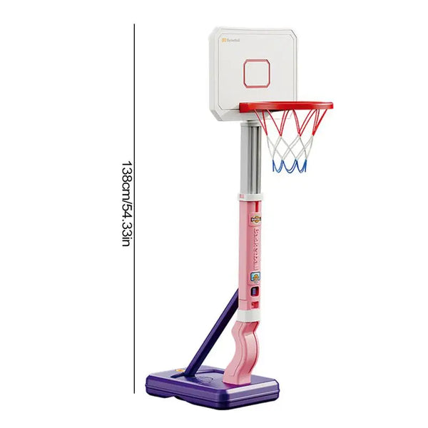 Basketball Hoop Adjustable Basketball Hoop & Goal Portable Basketball Hoop Outdoor Basketball Hoop Goal For Kids/Tees/Adults