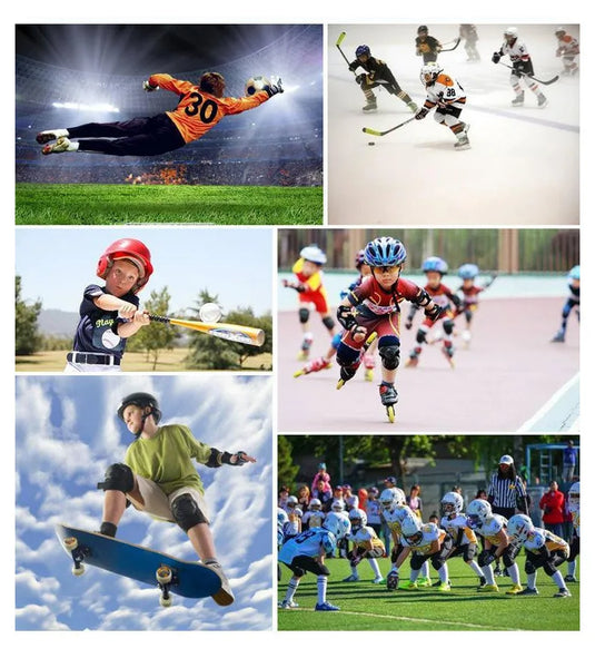 Child's Rugby Soccer Helmet Baby Head Protector Protection American Football Goalkeeper Cover Equipment Bicycle Cycling Safety