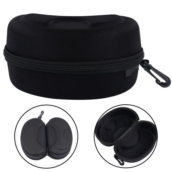 1pc Hot Sale Protection Nylon Ski Eyewear Case Snow Skiing Goggle Box Waterproof Snowboard Bag Eyewear Case Zipper-Hard Box Bag