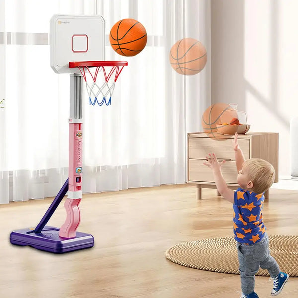 Basketball Hoop Adjustable Basketball Hoop & Goal Portable Basketball Hoop Outdoor Basketball Hoop Goal For Kids/Tees/Adults