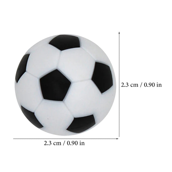 12pcs Mini Foosball Balls Table Foosball Soccer Replacement Footballs Table Soccer Balls