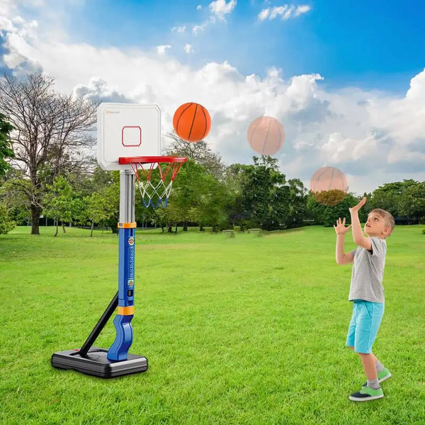 Basketball Hoop Adjustable Basket Ball Hoop Portable Basketball Hoop Outdoor Basketball Hoop Goal For Kids/Tees/Adults