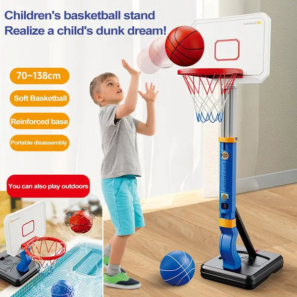 Basketball Hoop Adjustable Basketball Hoop & Goal Portable Basketball Hoop Outdoor Basketball Hoop Goal For Kids/Tees/Adults