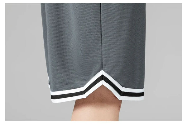 Men's Fitness Sport Shorts Quick Dry Breathable Summer Running Training Basketball 5 Point Pants Street Hip Hop Loose Gym Shorts