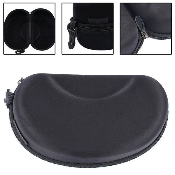 1pc Hot Sale Protection Nylon Ski Eyewear Case Snow Skiing Goggle Box Waterproof Snowboard Bag Eyewear Case Zipper-Hard Box Bag