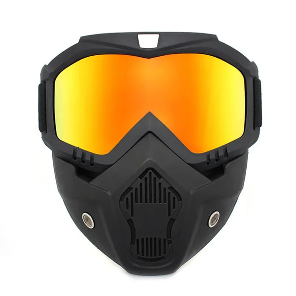 Ski Goggles Cycling Motocross Sunglasses Snowboard Eyewear Tactical Helmet Motorcycle Glasses Face Masks UV Protection Windproof