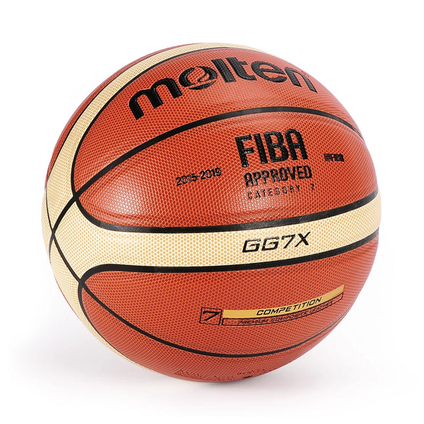 Molten Basketball Ball GG7X Official Size 7 PU Leather Outdoor Indoor Match Training Baloncesto