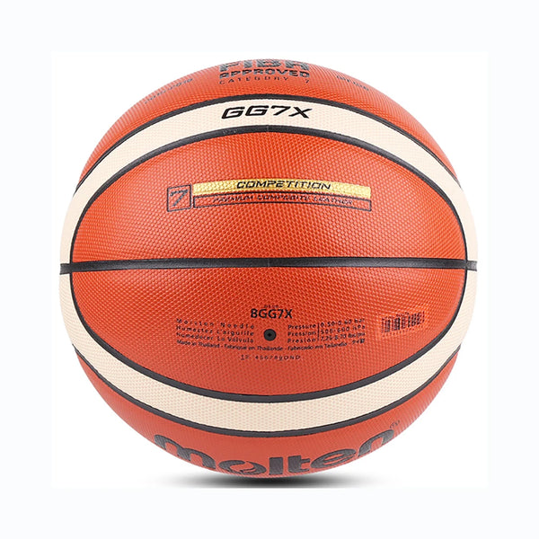 Molten Basketball Ball GG7X Official Size 7 PU Leather Outdoor Indoor Match Training Baloncesto