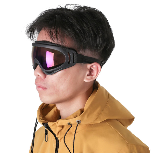 Winter Windproof Eyewear Glasses Dustproof Moto Cycling Lens Frame Ski Goggles Outdoor Sports Snowboard Transparent Glasses