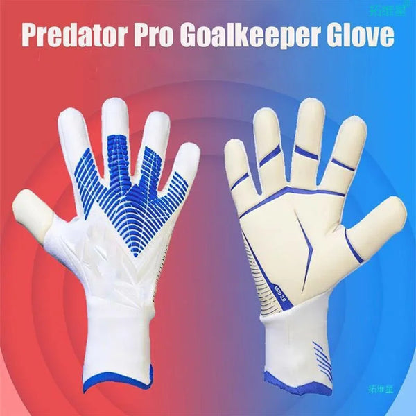 Professional Latex Football Gloves Soccer Ball Goalkeeper Gloves Kids Adults Thickened Football Goalie Children Protection Glove