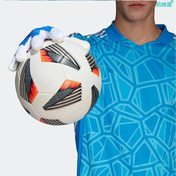 Professional Latex Football Gloves Soccer Ball Goalkeeper Gloves Kids Adults Thickened Football Goalie Children Protection Glove