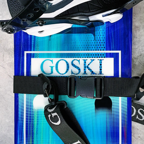 IGOSKI Snowboard Strap Adjustable Ski Pole Carrier Strap Shoulder Carrier Snow Board Carry Strap Skiing Accessories