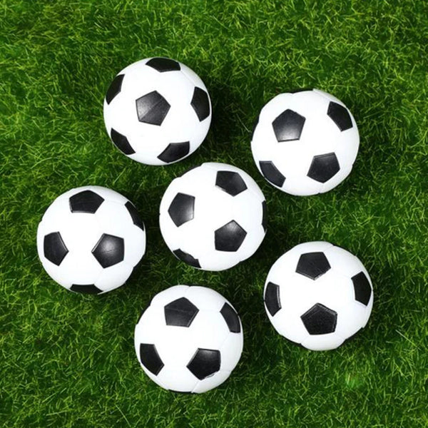 12pcs Mini Foosball Balls Table Foosball Soccer Replacement Footballs Table Soccer Balls