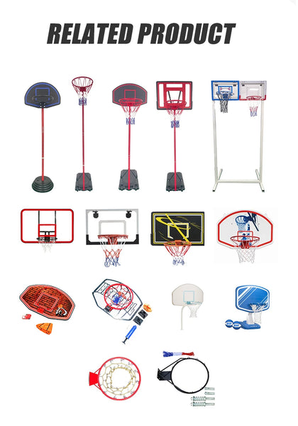 Adjustable Mini Indoor Basketball Hoop Set For Door Adults Office Home