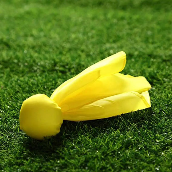 6pcs American Football Small Yellow Flag Referee Props Football Penalty Flag Auxiliary Referee Training for Sport Competition