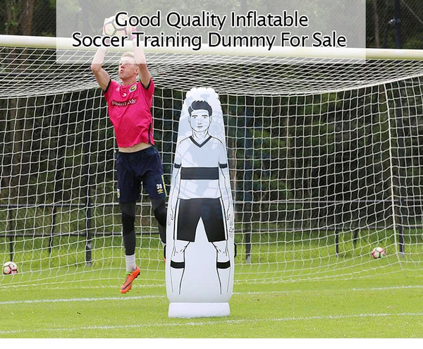 70 Inch White American Football Tackling Dummy Inflatable Football Dummy Goalkeeper mannequin inflatable football keeper dummy