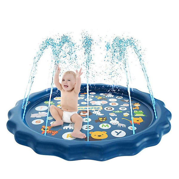 150/170cm Kids Inflatable Water spray pad Round Water Splash Play Pool Playing Sprinkler Mat