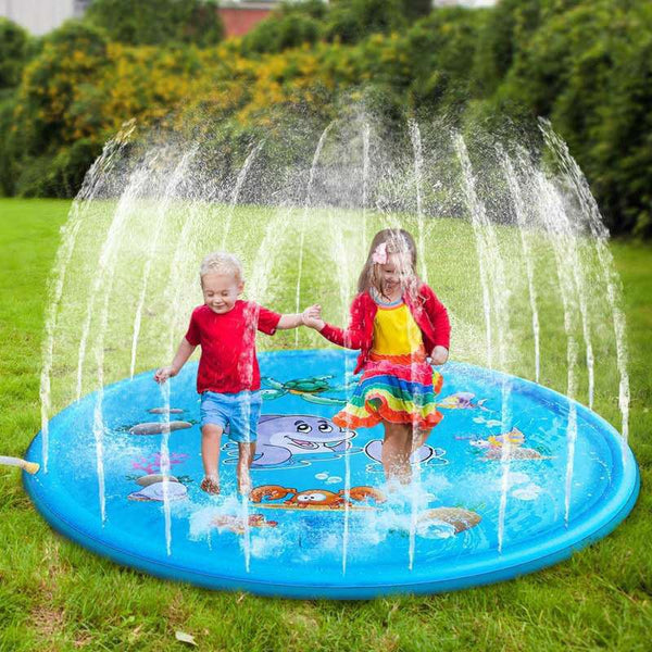 Splash Pad Water Sprinkler Mat for Kids Outdoor Summer Toys Baby Swimming PVC Pool Play for Children